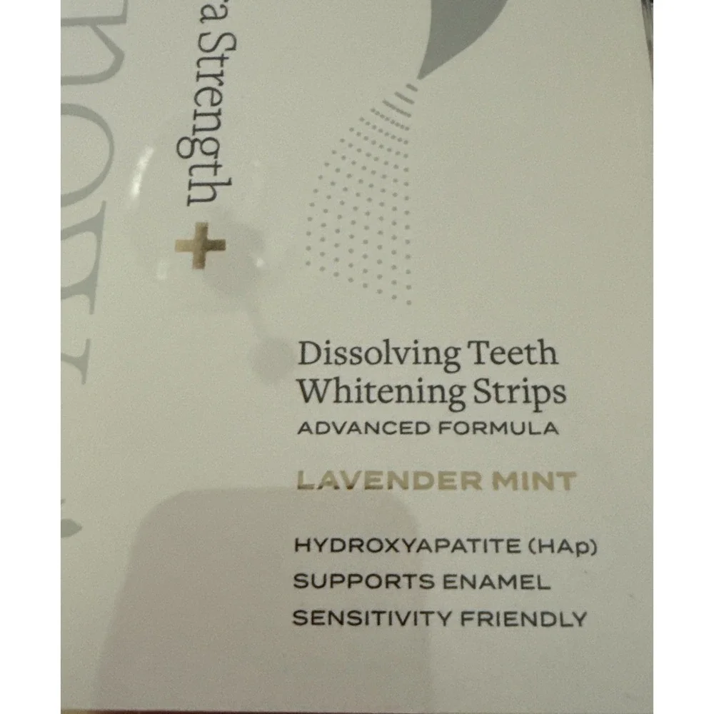 SNOW Dissolving Teeth Whitening Strips 42 Extra Strength 14 Brighteninglavender